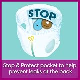 Pampers Active Fit Nappy Pants Size 4 9-15kg 168 Daily Monthly Pack view 3