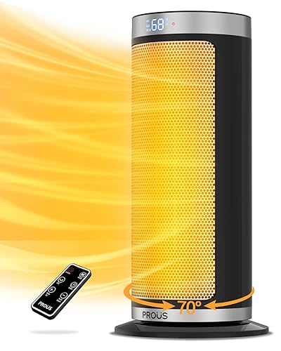 70 Oscillation Space Heaters For Indoor Use, Fast Heating Ceramic