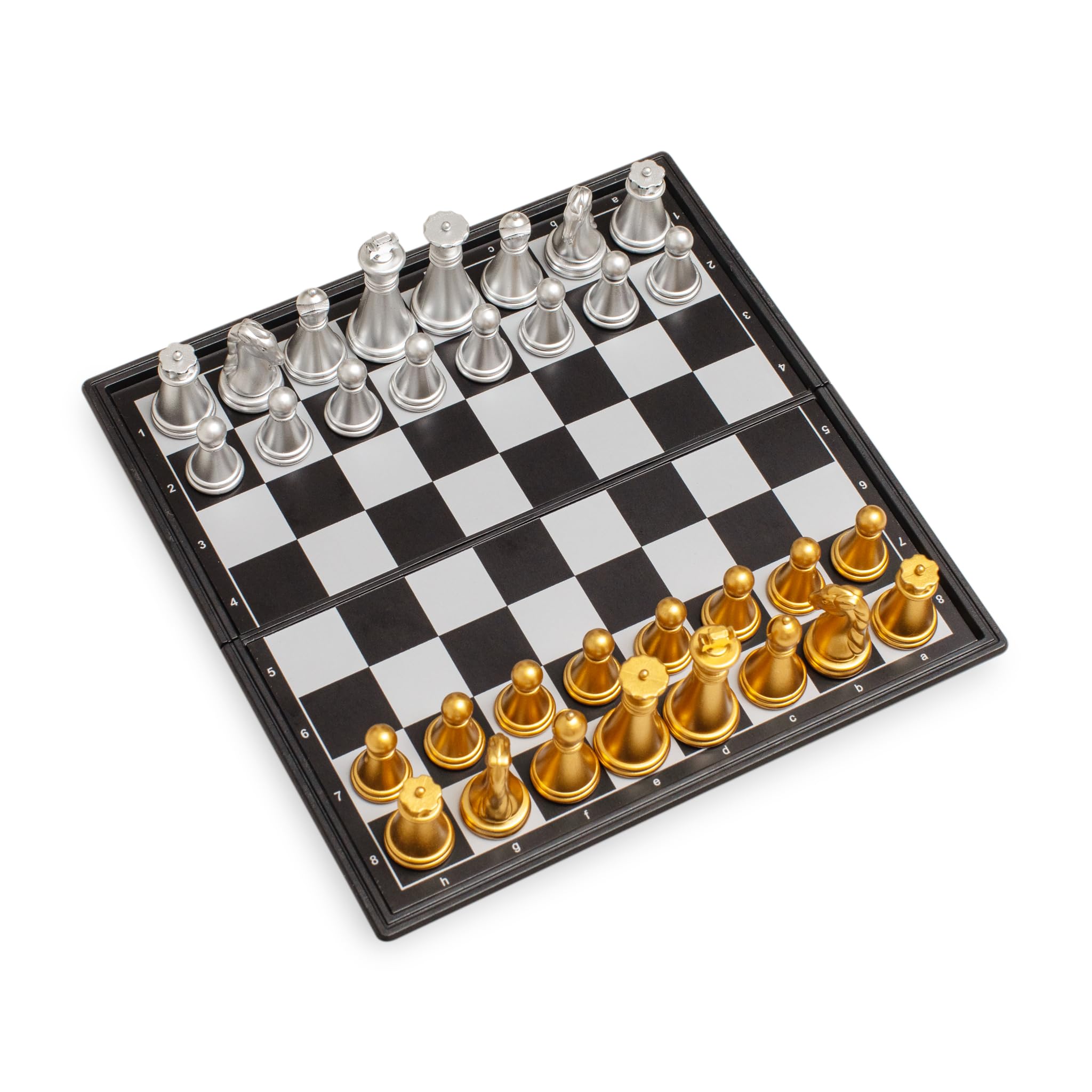 Travel Magnetic Chess mini Set (5 inches)-Compact, Foldable, Educational Board Game