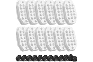 Neareal Official 12 Pack Cat Water Fountain Replacement Filters & Pre-Filter Sponges for 108oz/3.2 Stainless Steel Pet Water Fountain