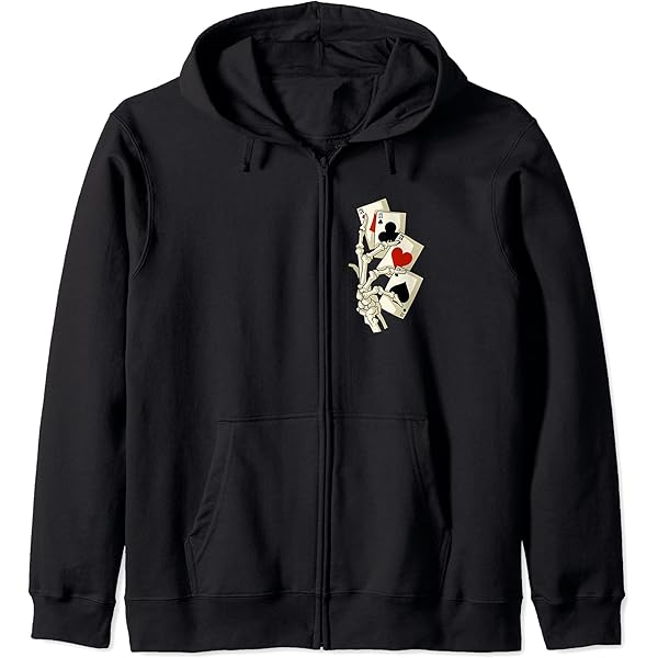 Amazon.com: Skeleton Hand Holding Poker Cards Halloween Poker Game