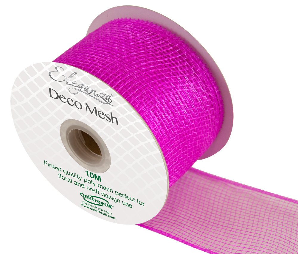 Eleganza DECO Mesh 63mm x 10m No.01, Pink