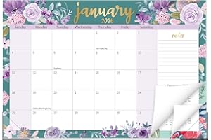 Guasslee Desk Calendar 2026, Large Desk Top Calendar 2026, 18-Month Wall Calendar From Jan. 2026 to Jun. 2027 With To-Do List, Notes For Office Home Teacher Planning, 17" x 11.5"