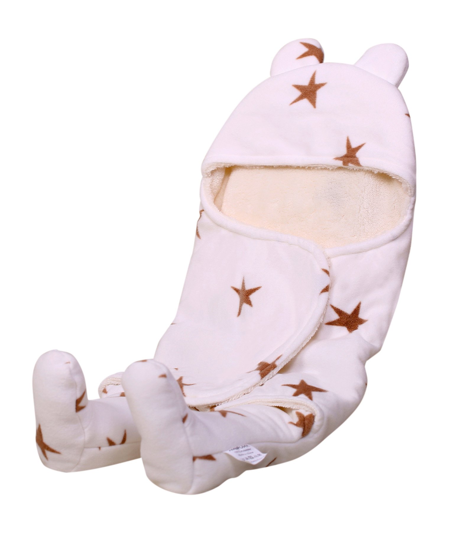 Ambrosya® | Cuddly Soft Baby Bodysuits | Baby Blanket Baby Romper Bed Bed Blanket First Season Seasons Kids Blanket Pillow Blanket Romper Bedspread (White)