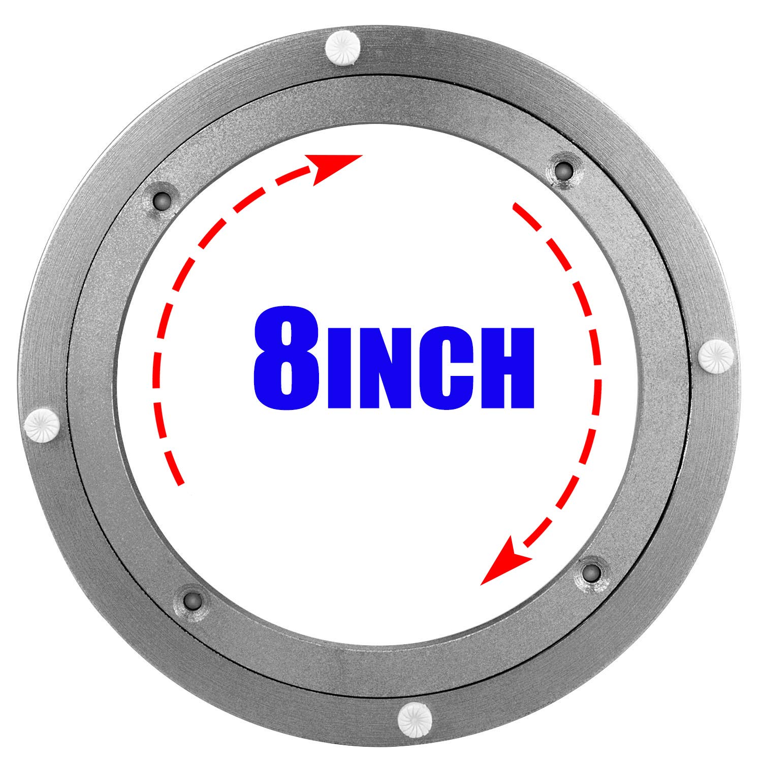 Buy 8 Inch Lazy Susan Hardware, A+Selected Heavy Duty Aluminium Lazy