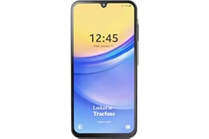 TracFone [Activation Promotion] Samsung A15 5G Locked Prepaid Smartphone, 64GB, Black - Includes $20 Unlimited Talk, Text, & 4GB Data 30-Day Plan