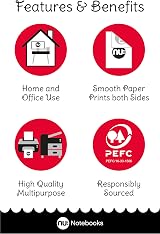 nu: A4 Multi-Purpose Paper 500 Sheets White Smooth for Inkjet Laser Copier view 6