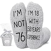 HAPPYPOP Birthday Gifts Ideas for Men - Gifts for 71-100 Year Old Male, Birthday Socks