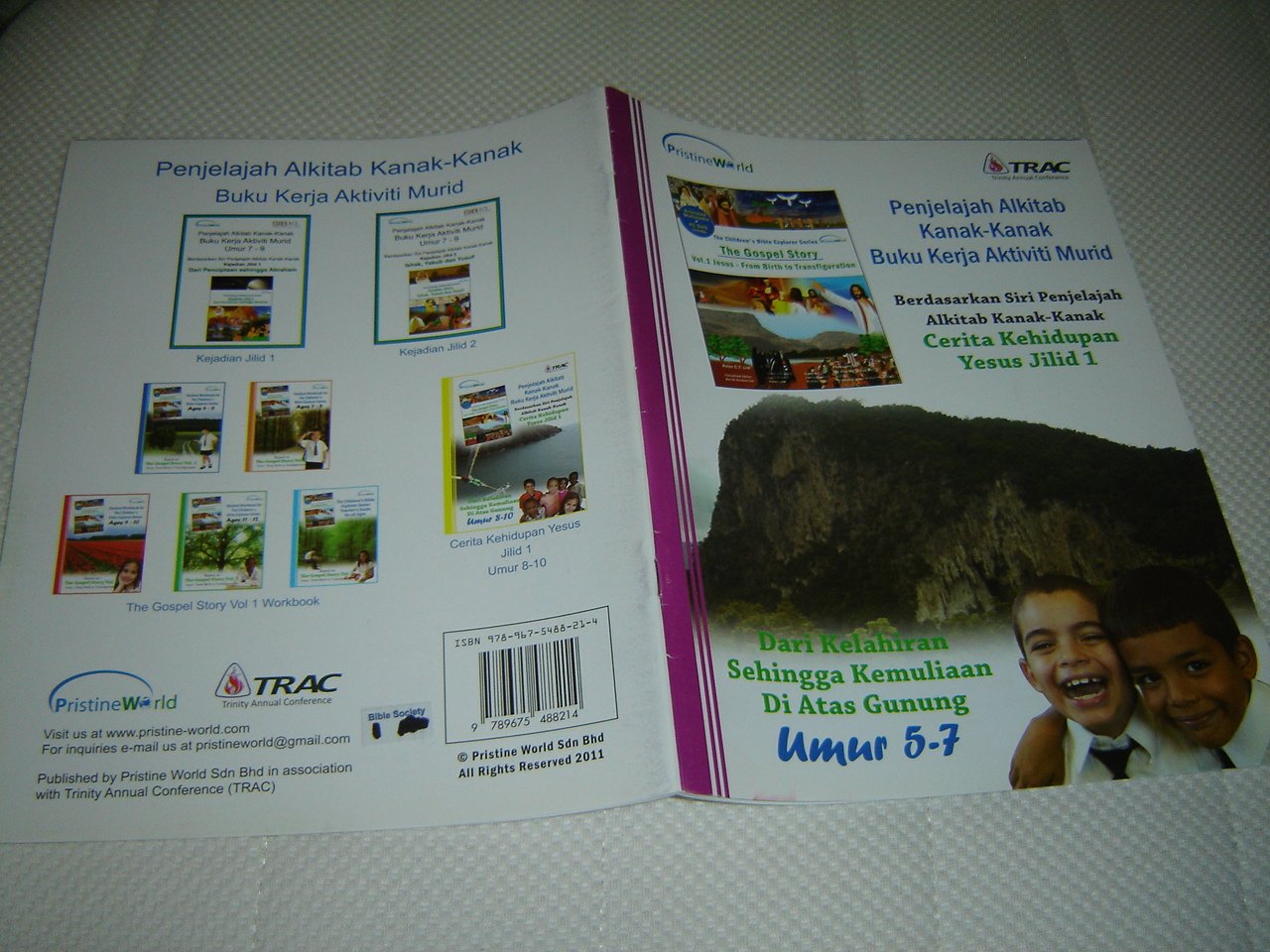 Malay Language Children S Sunday School Activity Book For Explorer Series Buku Kerja Kanak Kanak Siri Penjelajah Alkitab Kanak Kanak Cerita Kehidupan Yesus Jilid 1 Yesus Dari Kelahiran Sehingga Kemuliaan Di