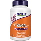 NOW Supplements, Sleep with Valerian Root plus GABA, 90 Veg Caps