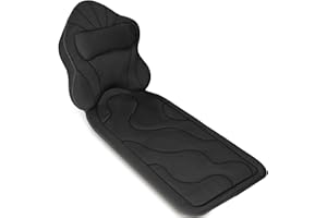 Poemland Full Body Bath Pillow for Tub-Extra Thick Bathtub Pillow with Head & Neck Support, Luxury Tub Pillow for Comfort, Non-Slip Bath Cushion for Women, Men & Seniors, Bathroom Accessories