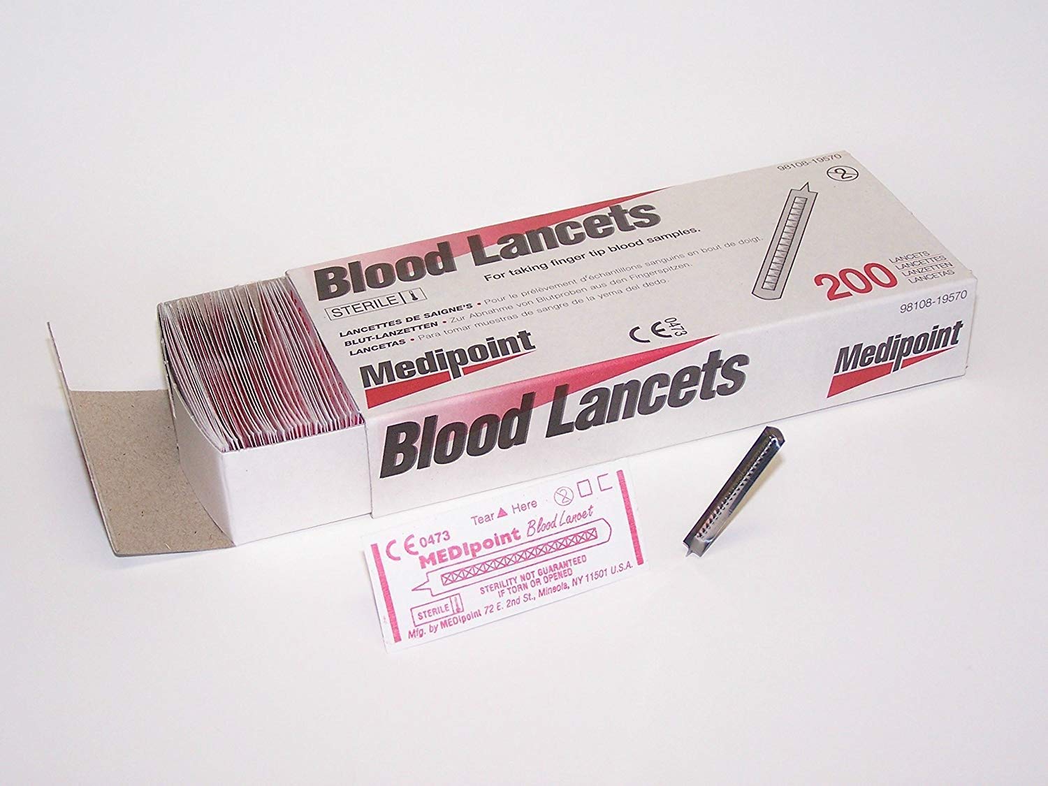 Stainless Steel Lancet: Industrial & Scientific