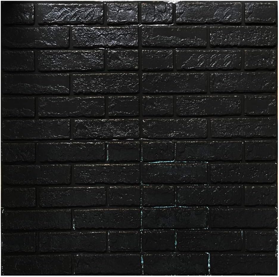 Amazon.com: Kasliny 3D Brick Wall Stickers Wall Paper Self-Adhesive