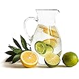 Simax SMALL Glass Pitcher, 16 Ounce Borosilicate Glass Pitchers With Handle, Montessori Pitcher For Kids, Mini Pitcher with Spout, Small Pitcher For Orange Juice, Milk, Tea, Pint Small Pitcher