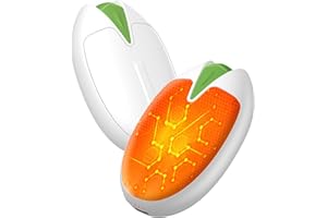 ANDWING Hand Warmers Rechargeable, 2 Pack, 6000mAh Magnetic Electric Handwarmers, 20Hrs Long Heating USB Pocket Hand Warmers Gifts for Women Men, Fishing, Golf, Hunting, Camping