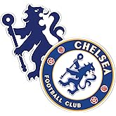 Desert Cactus Chelsea FC Sticker Decal Vinyl London Blue Lions Football Soccer Laptop Water Bottle Car Scrapbook (4 Inch A)