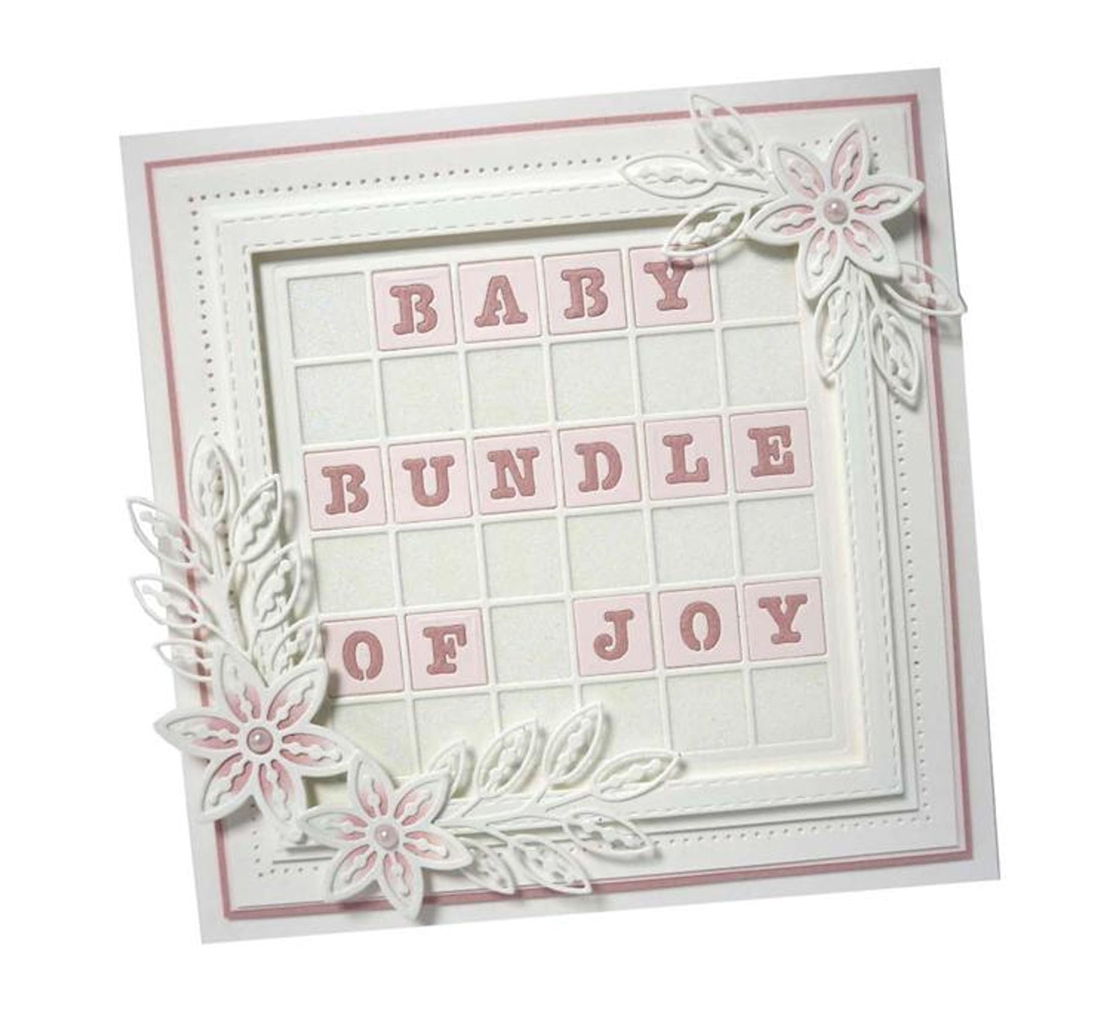 Sue Wilson Expressions Collection Alphabet Grid Craft Die, Metal, Silver, 25 x 18 x 0.8 cm