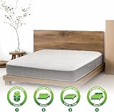 Starlight Beds Small Double Mattress with Springs & Memory Foam Grey Zig Zag view 6