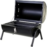 Marko Outdoor Portable BBQ Barrel Grill Steel Table Top Charcoal Camping view 4