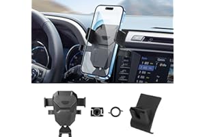 FIILINES Phone Holder for Toyota RAV4 2013-2018, 360 Degree Rotation Phone Mount for Toyota RAV4 Accessories Air Vent Phone M