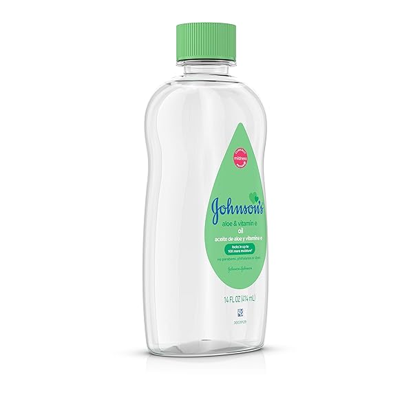 JOHNSON’S BABY JOHNSON & JOHNSON BABY OIL, ALOE VERA & VITAMIN E, MULTICOLOR, 14 FL OZ