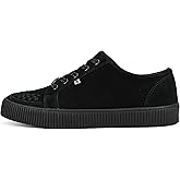 T.U.K. Suede Creeper Sneaker for Women and Men | Lace Up Shoes, Interlace, and Eyelets | Classic Ridged Sole and Mesh Lining | Memory Foam Comfort for Everyday Wear