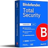 Bitdefender Total Security 2025 - 5 Devices | 1 year Subscription | PC/Mac | Activation Code by Mail