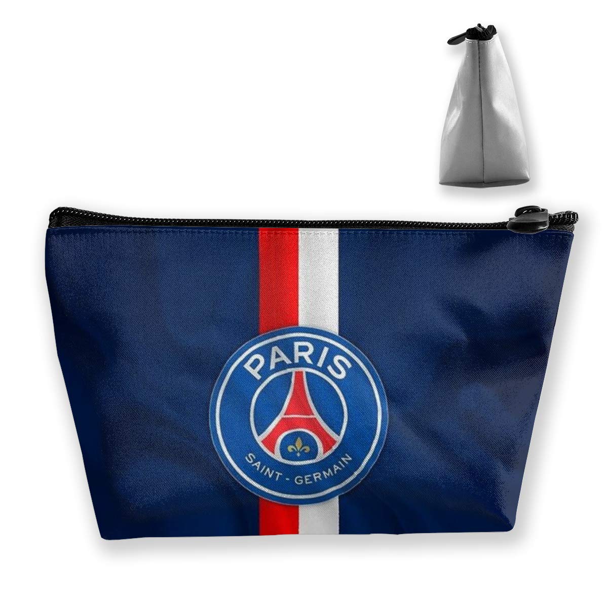 Trapezoid Cosmetic Bag Storage Bag Paris Saint Germain Zipper Multifunctional Accessory Wallet Storage Bag Travel Outdoor Shopping Coin Wallet Organizer Gift