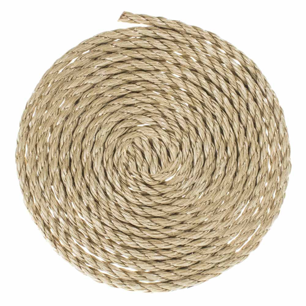 GOLBERG GProManila Rope (1/4 in - 2 in) Tan Twisted 3 Strand Polypro Cord - Marine, Nautical, DIY Projects, Tie Downs (10 Feet - 600 Feet)