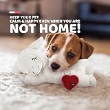 ALL FOR PAWS Little Buddy Heartbeat Sheep Puppy Toy Beige view 4