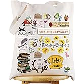 WZMPA Lorelai And Rory Fans Tote Bag TV Show Gifts Luke's Dinner Reusable Grocery Bag Lorelai And Rory Merchandise