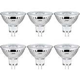 Feit Electric Enhance LED MR16 Reflector Light Bulb, 50W Equivalent, GU5.3 Base, 3000K Bright White, 500 Lumens, Dimmable, Indoor/Outdoor Use, 25,000-Hour Lifetime, BPEXN/930CA/6, 6 Pack