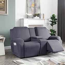 TAOCOCO Reclining Loveseat with Middle Console