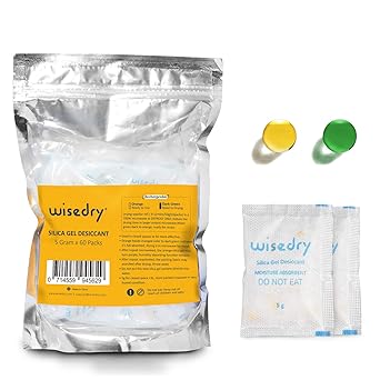 Amazon.com: Paquetes de disecante de gel de sílice, 5 ...