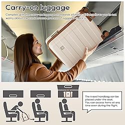 imiomo Luggage Sets 5 Piece with TSA