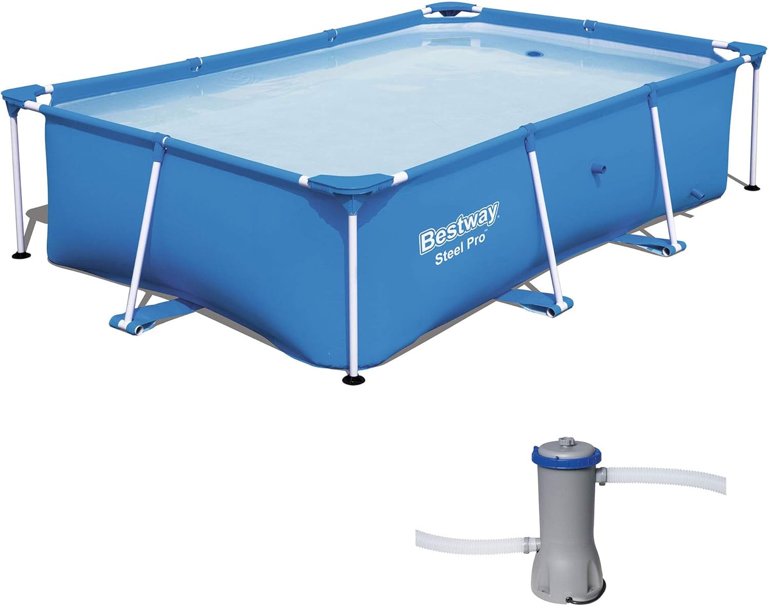 rectangle inflatable pool with filter