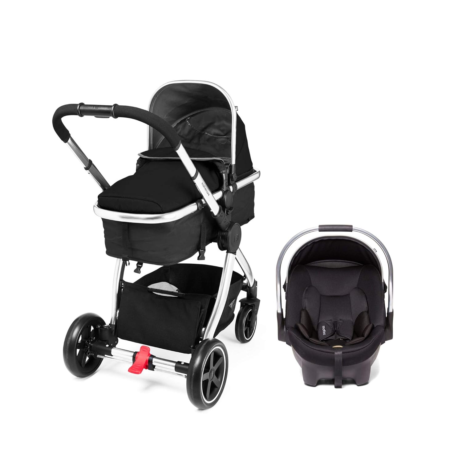 mothercare travel system black