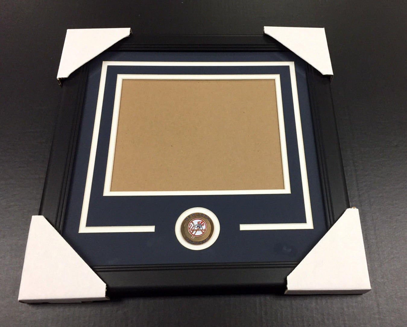 NEW YORK YANKEES Medallion Frame Kit 8x10 Photo Double Mat