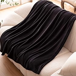 Bertte Fleece Throw Blanket Super Soft Cozy Warm