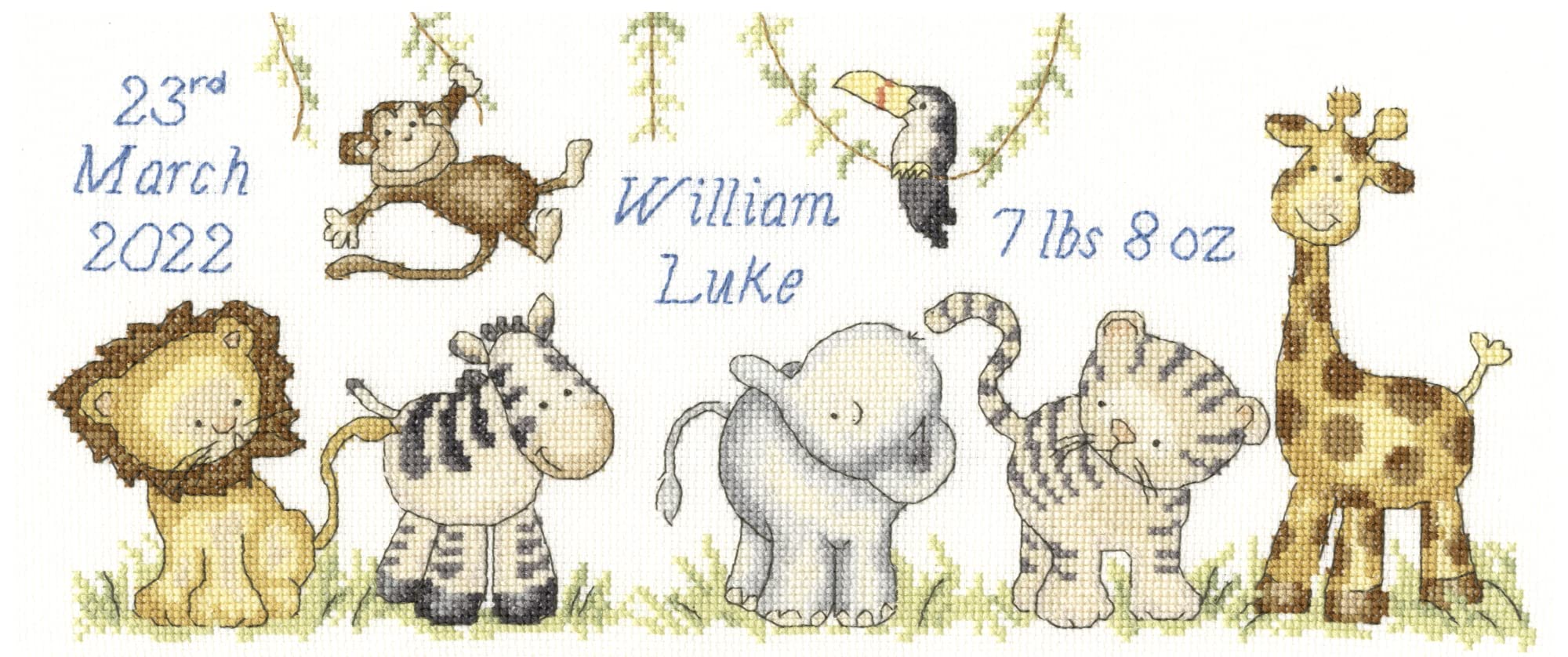 Bothy Threads Cross Stitch Kit - Jungle Welcome