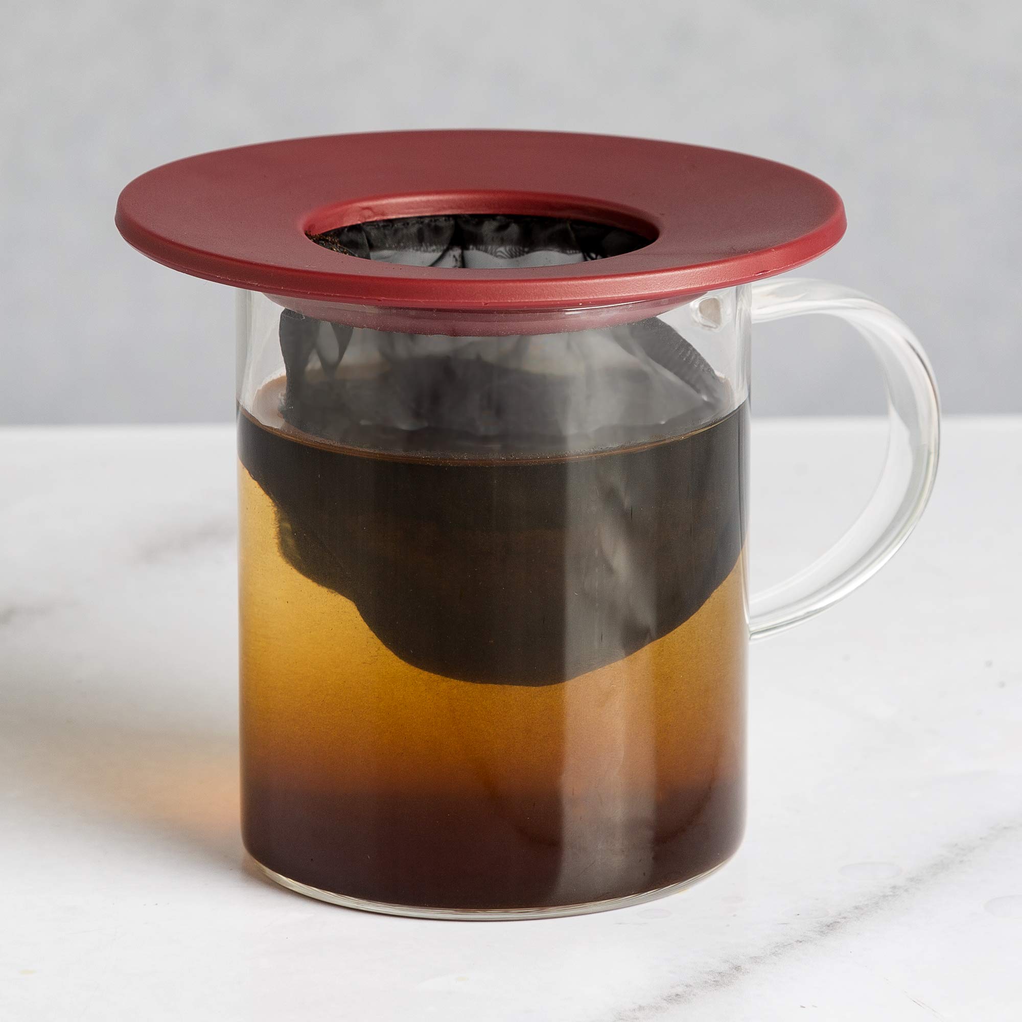 Primula Brew Buddy Portable Pour Over, Reusable Fine Mesh Filter, Dishwasher Safe, Single Cup of