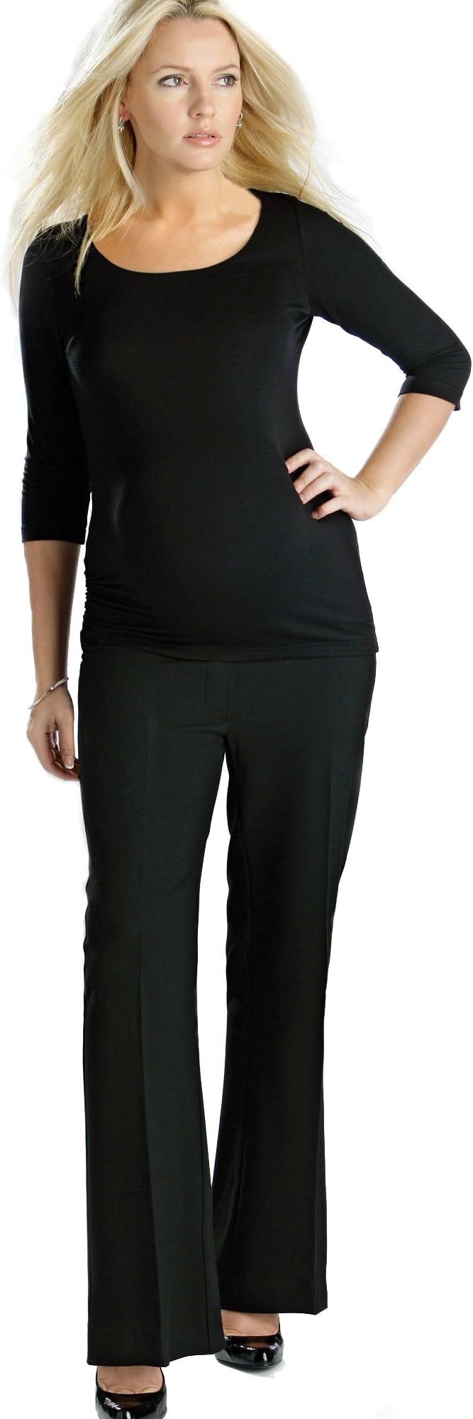 Tailored Maternity Trousers, Over The Bump, Sizes 8-22 (Available in 3 Leg Lengths), Smart Office Pregnancy Work Pants