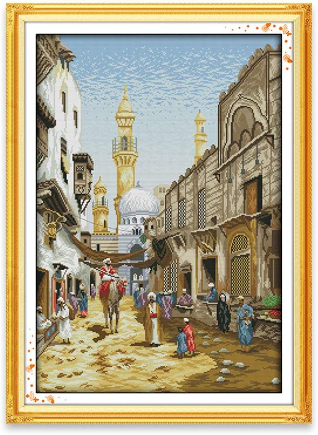 Miwaimao Cross Stitch Kit Cartoon Anime Dalmatians Bath Small Embroidery Paintings 14ct46 64cm Amazon Co Uk Kitchen Home