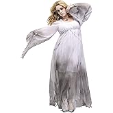 Fun World Gothic Ghost Plus Adult Costume