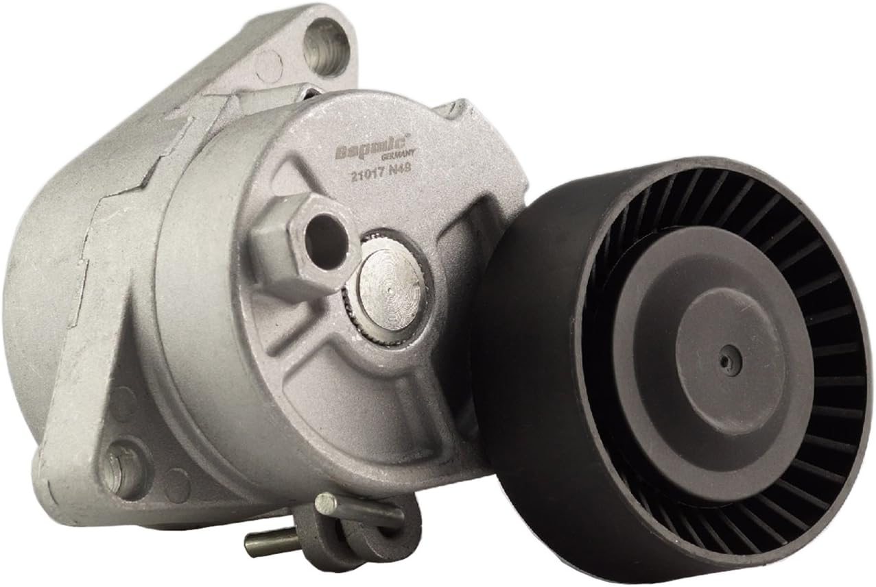 Bapmic 11281433571 A/C Serpentine Belt Tensioner with Pulley for BMW