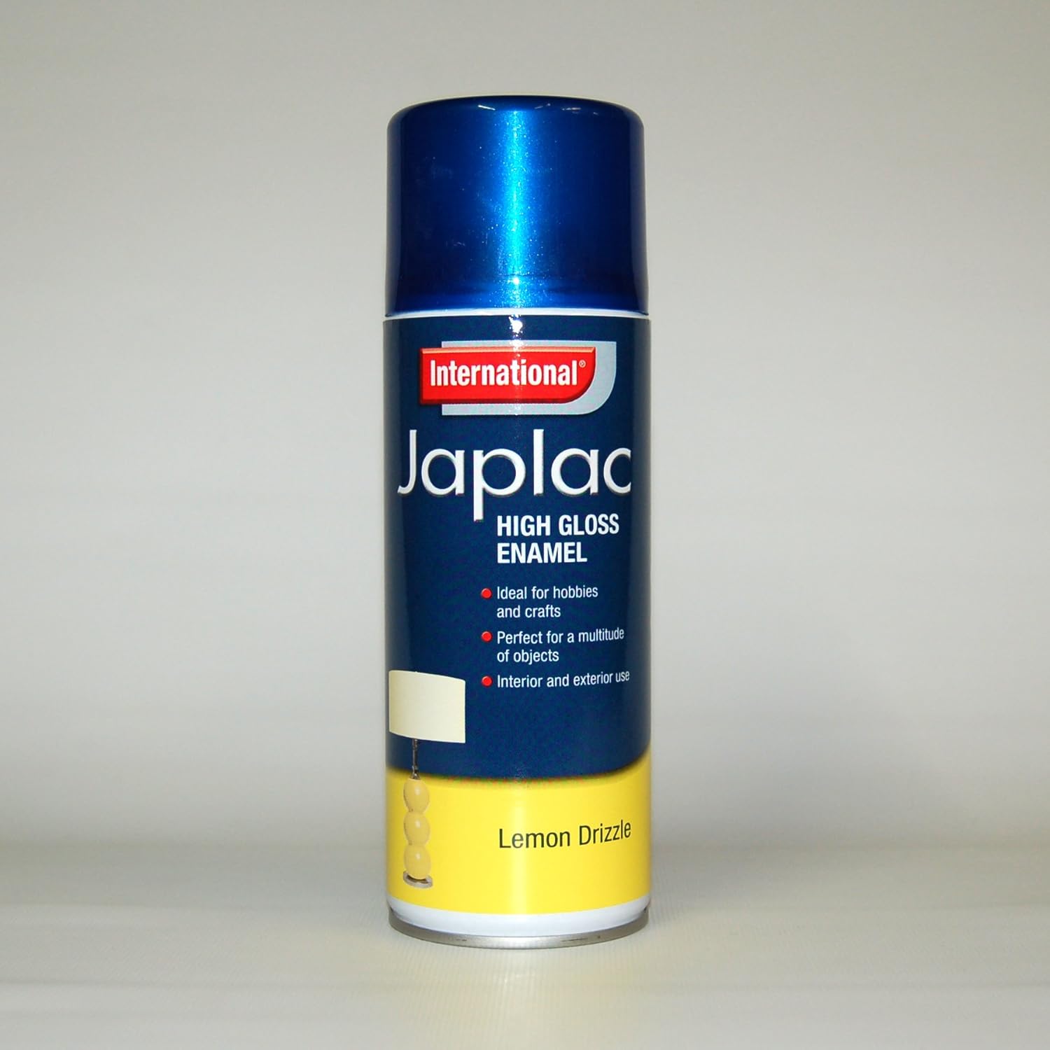 International Japlac High Gloss Enamel Spray Paint Lemon International Japlac High Gloss Enamel Spray Paint Lemon
