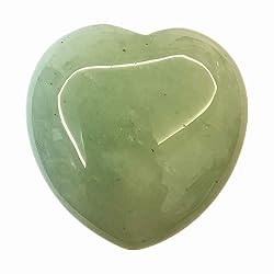 Bacatgem 1 Pcs Natural Green Aventurine Palm Worry