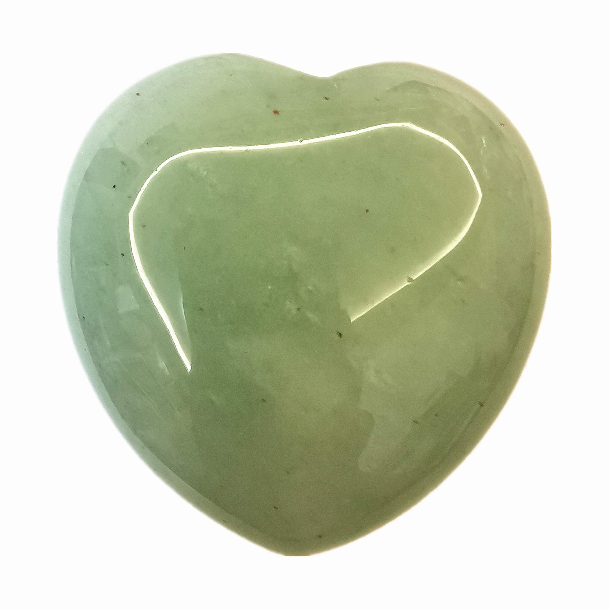 Bacatgem 1 Pcs Natural Green Aventurine Palm Worry
