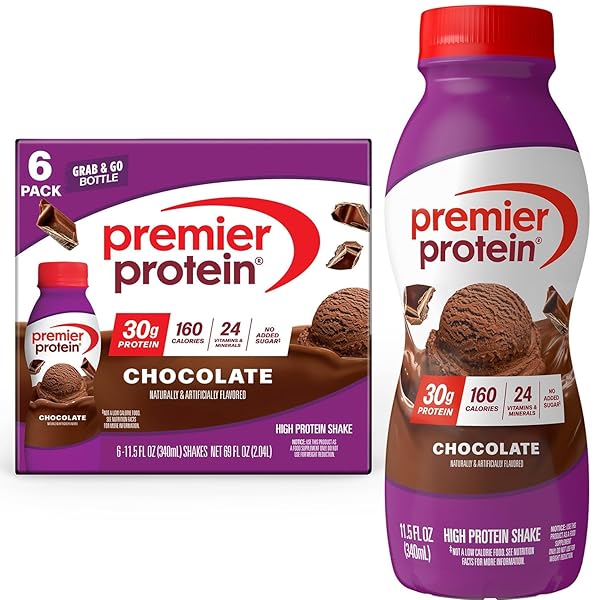 PREMIER PROTEIN SHAKE, CHOCOLATE, 30G PROTEIN, NO ADDED...
