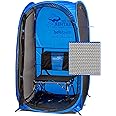 WeatherPod® The Original Shark Tank MyPod™ Mesh Small 1 Person Pop-Up Screen Pod - Keeps Out Bugs, Mosquitos, and Harmful UV Rays - UPF 50 for Maximum Protection from The Sun - (Royal Blue)
